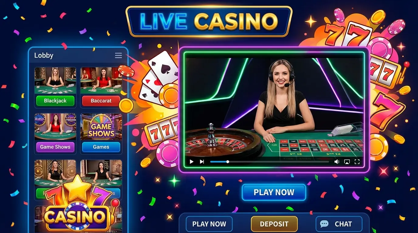 Croco live casino games